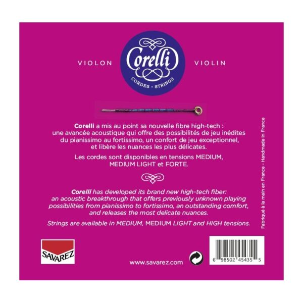Cuerda violin Corelli Cantiga 901MB 1 Mi Bola Medium 1