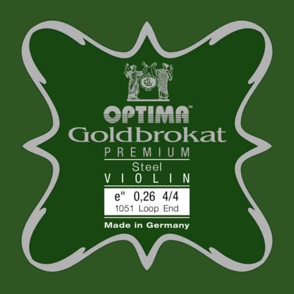 Cuerda violin Optima Goldbrokat Premium 1051 1 Mi lazo 026 Medium